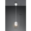 Nara Suspension Luminaires Reality Blanc, 1 lumière