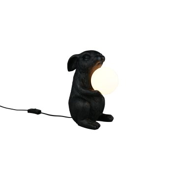 Rabbit Lampe à poser Luminaires Reality Noir, 1 lumière