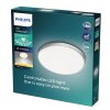 Twirly Plafonnier Luminaires Philips LED Gris, 1 lumière
