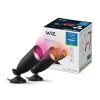 Outdoor Spot de jardin Luminaires Philips LED Noir, 1 lumière, Changeur de couleurs