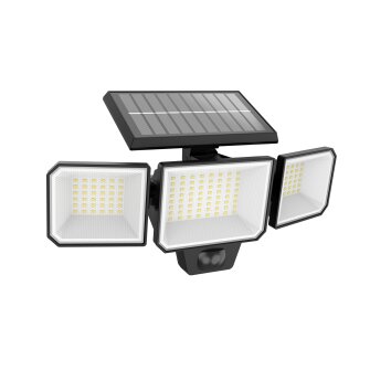 Securit Lampe murale d´extérieur Luminaires Philips LED Noir, 1 lumière