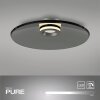 Moon Plafonnier Luminaires Paul Neuhaus LED Argenté, 2 lumières