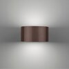 Clipse Applique murale Luminaires Paul Neuhaus LED Brun, 2 lumières