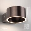 Clipse Applique murale Luminaires Paul Neuhaus LED Brun, 2 lumières