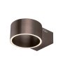 Clipse Applique murale Luminaires Paul Neuhaus LED Brun, 2 lumières