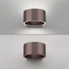 Clipse Applique murale Luminaires Paul Neuhaus LED Brun, 2 lumières