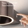 Clipse Applique murale Luminaires Paul Neuhaus LED Brun, 2 lumières