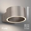 Clipse Applique murale Luminaires Paul Neuhaus LED Aluminium, 2 lumières