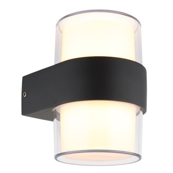 Ignacio Luminaire extérieur Luminaires Globo Lighting LED Anthracite, 1 lumière