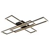 Tatjana Plafonnier Luminaires Globo Lighting LED Noir, 1 lumière