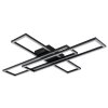 Tatjana Plafonnier Luminaires Globo Lighting LED Noir, 1 lumière