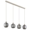 Antonio Suspension Luminaires Globo Lighting Beige, 4 lumières