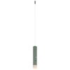 Pelo Suspension Luminaires Globo Lighting LED Vert, 1 lumière