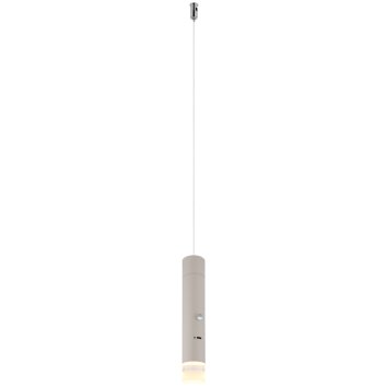 Pelo Suspension Luminaires Globo Lighting LED Sable, 1 lumière