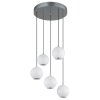 Simmons Suspension Luminaires Globo Lighting LED Gris, 1 lumière