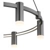Castela Suspension Luminaires Globo Lighting LED Anthracite, 1 lumière