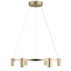 Castela Suspension Luminaires Globo Lighting LED Or, 1 lumière