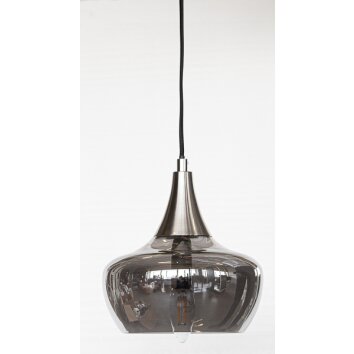 Lea Suspension Luminaires Globo Lighting Nickel mat, 1 lumière