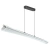 Malinda Suspension Luminaires Globo Lighting LED Anthracite, Nickel mat, 1 lumière