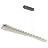 Malinda Suspension Luminaires Globo Lighting LED Anthracite, Nickel mat, 1 lumière