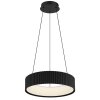 Kemp Suspension Luminaires Globo Lighting LED Noir, 1 lumière