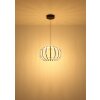 Ribbon Suspension Luminaires Globo Lighting LED Noir, 1 lumière