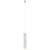 Pelo Suspension Luminaires Globo Lighting LED Blanc, 1 lumière