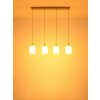 Trent Suspension Luminaires Globo Lighting Sable, 4 lumières