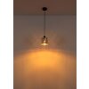 Alonso Suspension Luminaires Globo Lighting Noir, 1 lumière