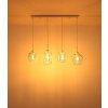 Nesa Suspension Luminaires Globo Lighting Blanc, 4 lumières
