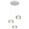 Belinda Suspension Luminaires Globo Lighting LED Blanc, 1 lumière