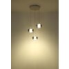 Belinda Suspension Luminaires Globo Lighting LED Blanc, 1 lumière