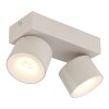 Rae Plafonnier Luminaires Globo Lighting LED Sable, 2 lumières