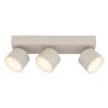Rae Plafonnier Luminaires Globo Lighting LED Sable, 3 lumières