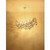 Queena Lustre Luminaires Globo Lighting Argenté, 10 lumières