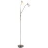 Malte Lampadaire Luminaires Globo Lighting Nickel mat, 2 lumières