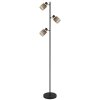 Mali Lampadaire Luminaires Globo Lighting Noir, 3 lumières
