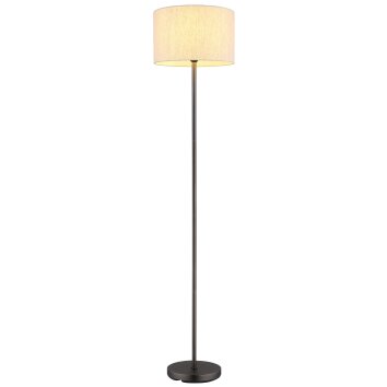 Thea Lampadaire Luminaires Globo Lighting Noir, 1 lumière