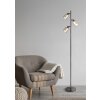 Villegas Lampadaire Luminaires Globo Lighting Noir, 3 lumières