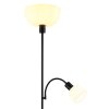Hinton Lampadaire Luminaires Globo Lighting Noir, 1 lumière