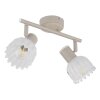 Planta Plafonnier Luminaires Globo Lighting Couleur bois, Sable, 2 lumières