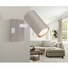 Robby Applique murale, Spot mural Luminaires Globo Lighting Sable, Blanc, 1 lumière
