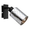 Alonso Applique murale, Spot mural Luminaires Globo Lighting Noir, 1 lumière