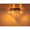 Alonso Plafonnier Luminaires Globo Lighting Noir, 3 lumières