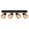 Tom Plafonnier Luminaires Globo Lighting Noir, 4 lumières