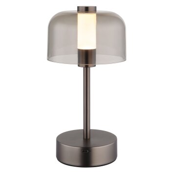 Skyler Lampe à poser Luminaires Globo Lighting LED Noir, 1 lumière