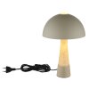 Paulin Lampe à poser Luminaires NOWA Lighting Gris, Pierre, 1 lumière