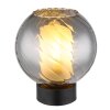 Ulf Lampe à poser Luminaires Globo Lighting Noir, 1 lumière