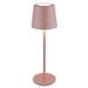 Vancouver Lampe à poser Luminaires Globo Lighting LED Rose, 1 lumière