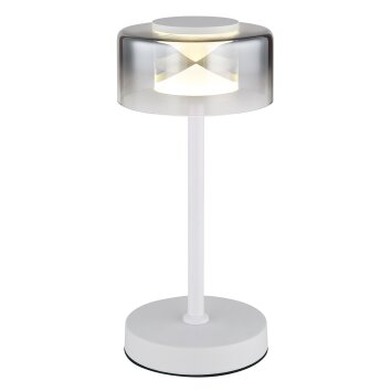 Belinda Lampe à poser Luminaires Globo Lighting LED Blanc, 1 lumière